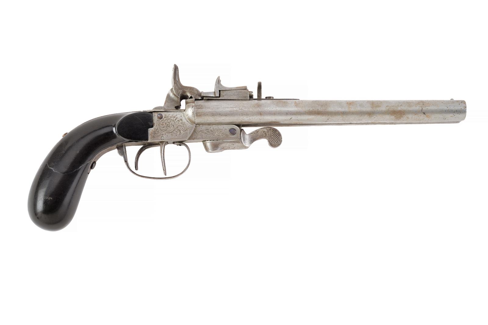 Pistola a spillo a due canne