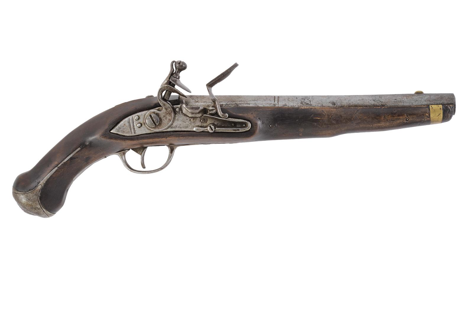 Pistola a pietra focaia composita da cavalleria sul mod. 1770