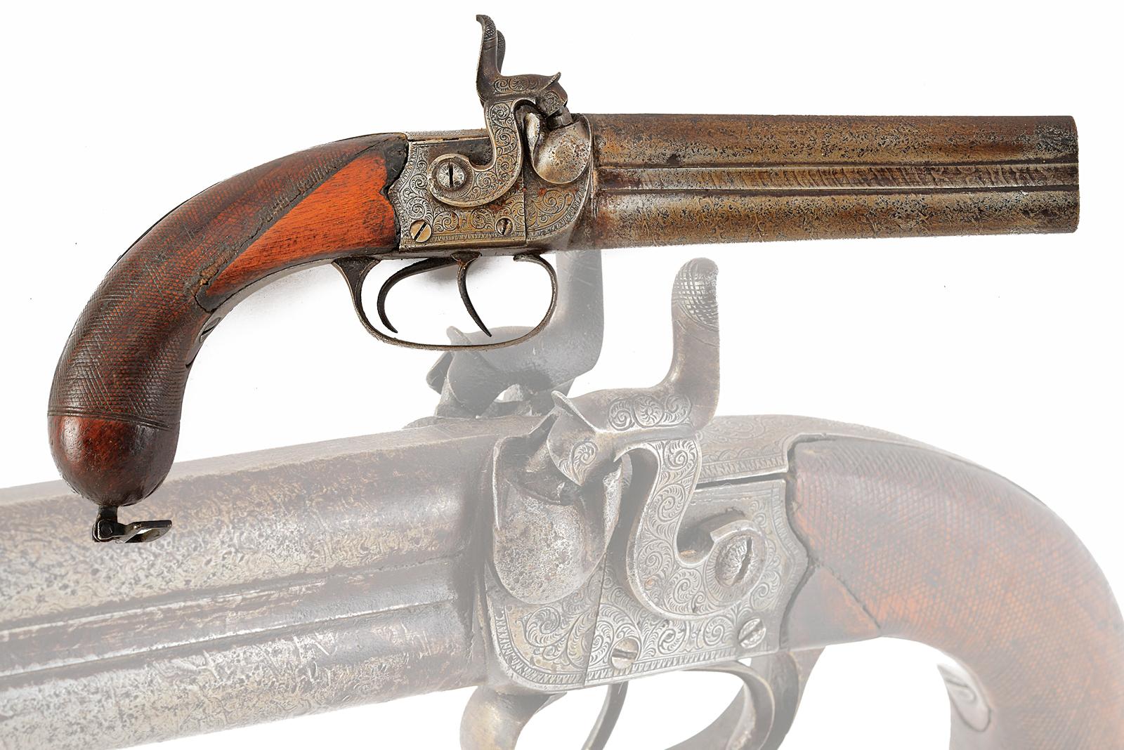 Pistola a luminello a due canne sovrapposte