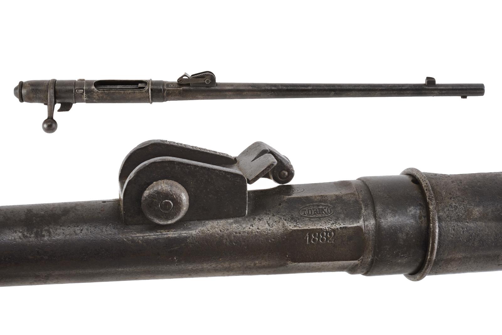 Canna e otturatore per moschetto vetterli Mod. 1870 da cavalleria