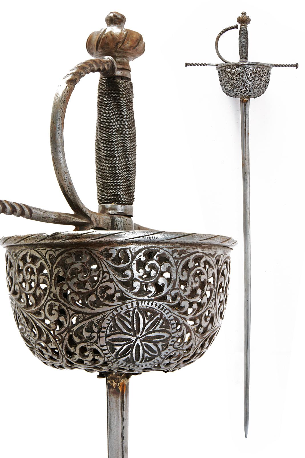 Spada a tazza composita