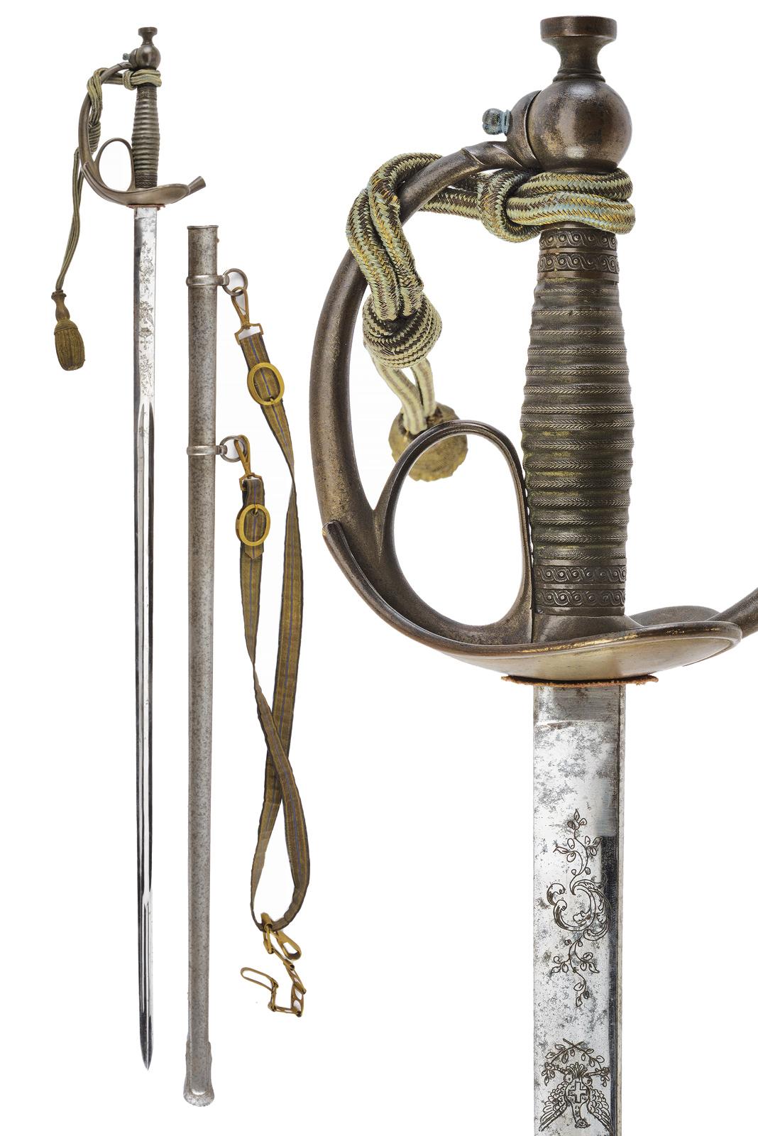 Spada Albertina mod. 1833