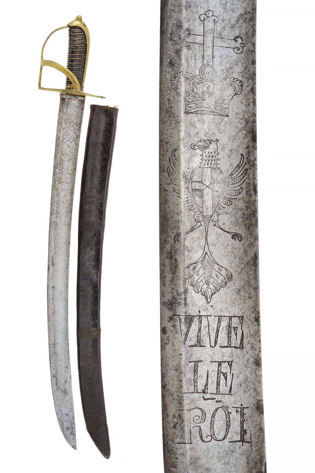 Sabro da truppa dei reggimenti "Alemanni" mod. 1751