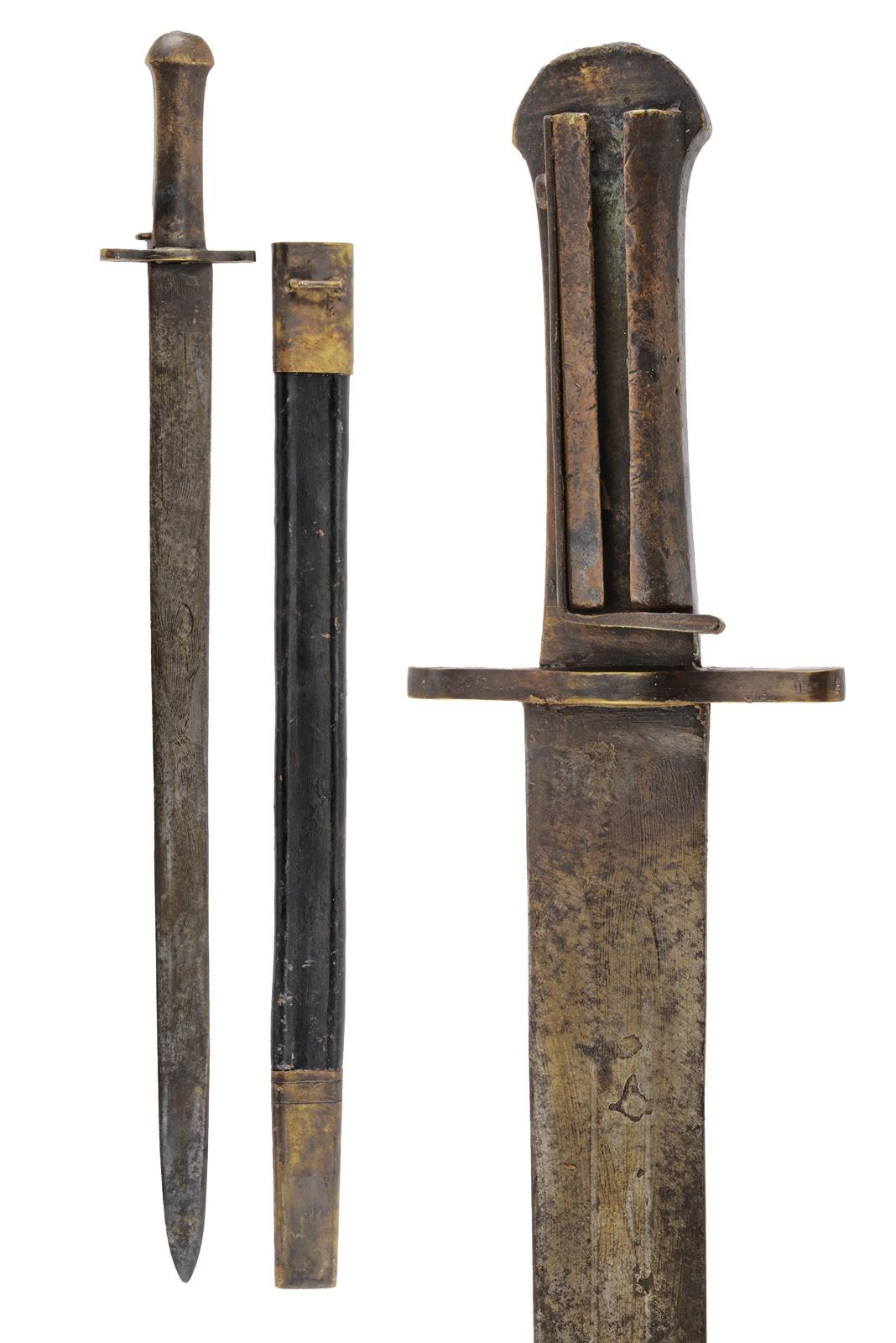 Rara sciabola baionetta mod. 1818
