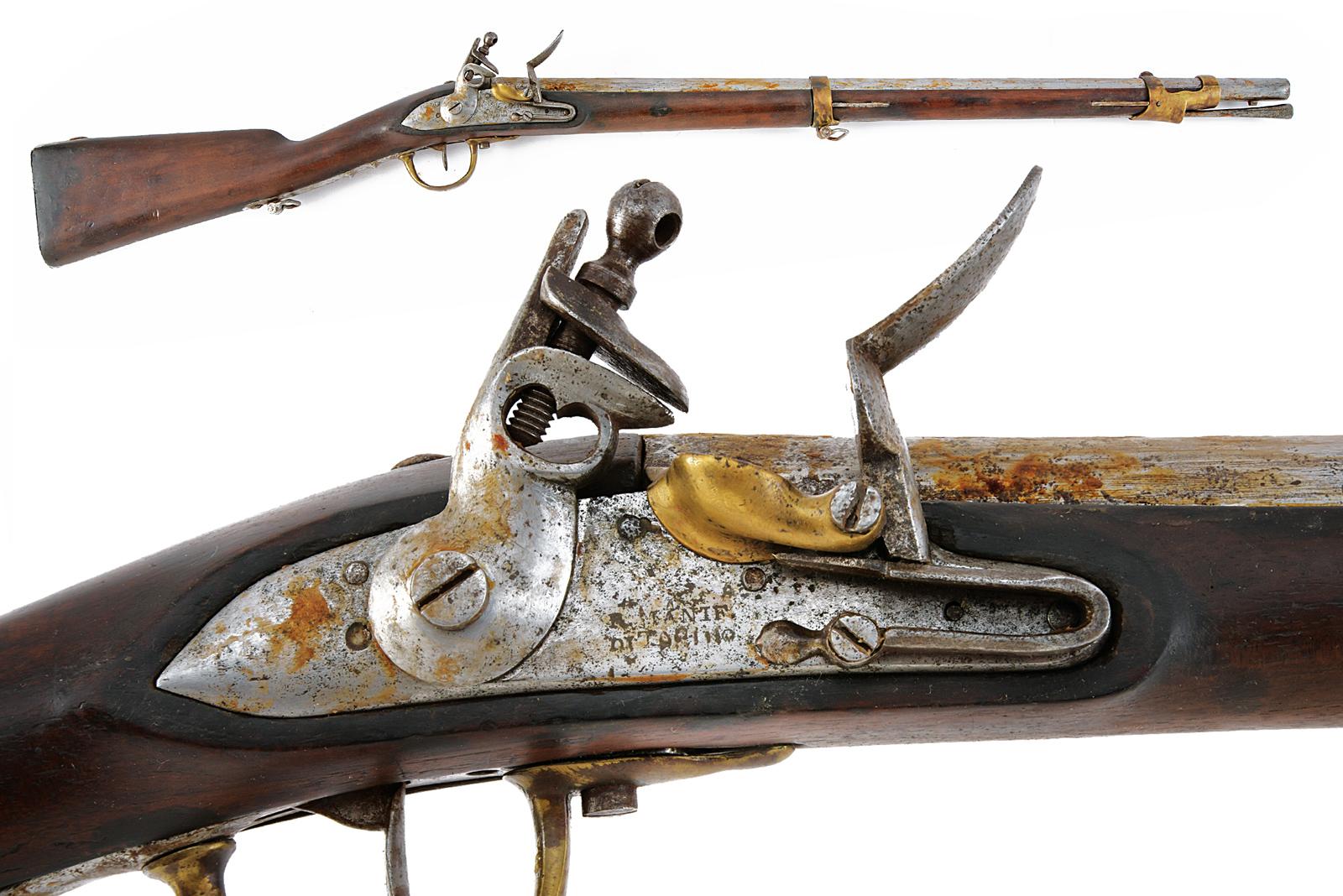 Moschetto a pietra focaia da artiglieria mod. 1814